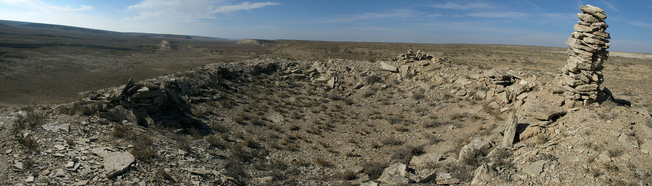 Associated archaeological sites of Ustyurt